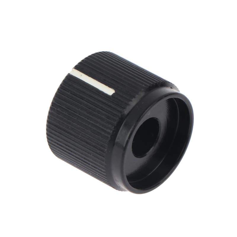 1/2Pcs Aluminum Half-Shaft Type Flat Top Adjustment Knob For Electric Bass 16Mm*19Mm*6.0Mm