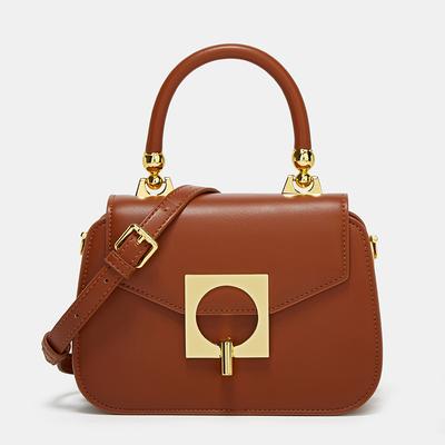 Women's Bag 2024 Spring-summer New Fashion French-style Small Square Handbag with a High-end Feel, Niche Single-shoulder Crossbody Bag