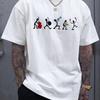 Men T-Shirt Stretchy Crew Neck Tee with Music Player Graphic Soft Everyday Shirt for Musicians Music Lovers