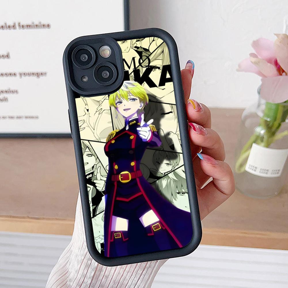 

Mato seihei no slave Tenka Izumo Thicken TPU Mobile Phone Case for iPhone 17 16 15 14 13 12 11 Air Pro Max Plus Colorful Cover iPhone 14 Plus