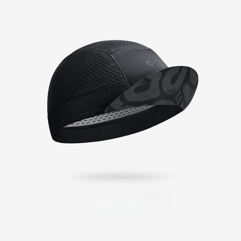 

Cycling Cap Summer Sunshade Lightweight Nylon Breathable Sun Hat For Men Women Black