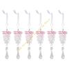 6 Pcs Christmas Tree Decoration Simulated Pinecone Pendant Ornament for Holiday 55KF