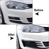 For VW Golf 7 MK7 Golf 7 Pre-facelift Front Bumper Lip Spoiler Car Bumper Fog Lamp Grille Cover Trim Body Kit 2012-2017 Tuning