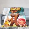 Cookie Run Kingdom Throw Blanket for Couch Video Games Soft Fuzzy Plush Blanket Multiple Sizes Bedspread for All Seasons