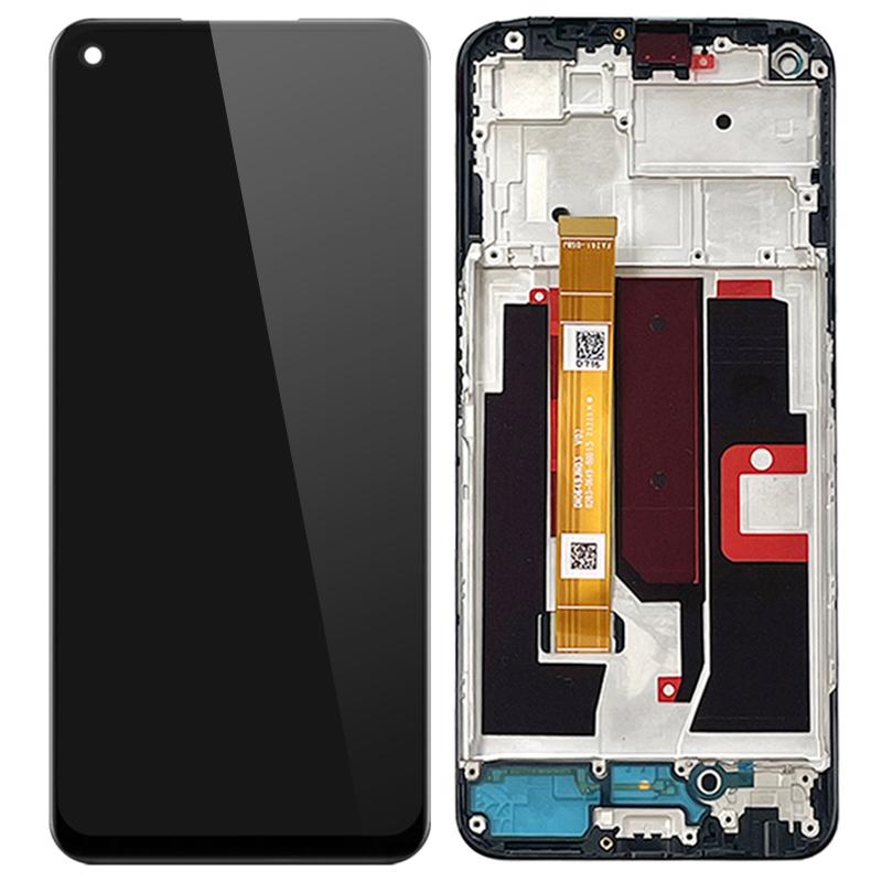 For Oppo A74 5G/A54 5G CPH2195 Grade C LCD Screen and Digitizer Assembly+Frame Part (without Logo)