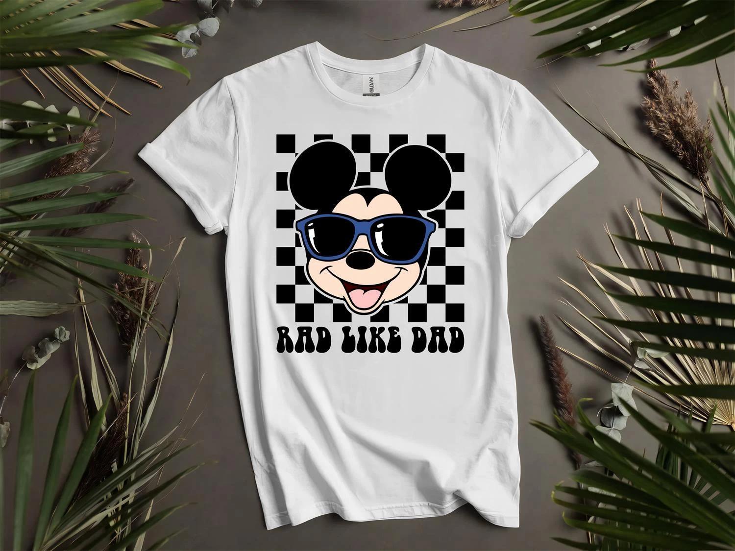 Cool Like Dad Mickey T-shirt T shirt Men Women Unisex Tshirt L124 S