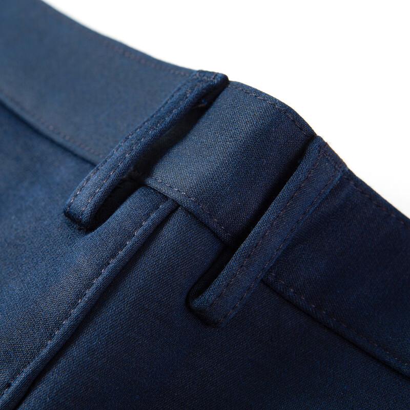 MONTAGUT Men's Fleece-Lined Business Casual Thermal Pants