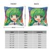Pillow Cover Kochiya Sanae Anime Manga Graphic Cushion Cover Fashion Pillow Case For Sofa Bedroom Home Decor Pillowcases
