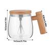 400ml Portable Blender Self Stirring Coffee Mug Glass Mug Electric  Milk Protein Powder Mixing Cup for Home Office Gyms