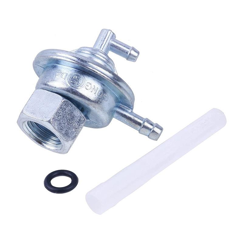 Aluminum Motorcycle Gas Fuel Petcock Tap Valve Switch Pump Tap Thread Accessories For GY6 50 125 150cc Scooter Moped ATV