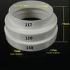 1Pcs For Fan Ventilation Fan Pipe Multi Reducer Extractor Exhaust Duct Durable Duct Tube
