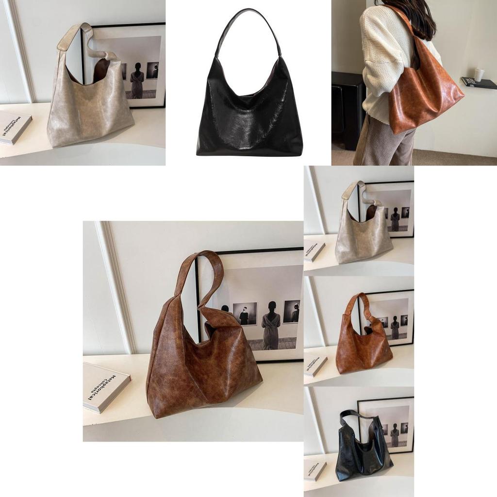 Chic Modern Tote Bag 2023 Winter New Vintage Style Unique Handbag For Women