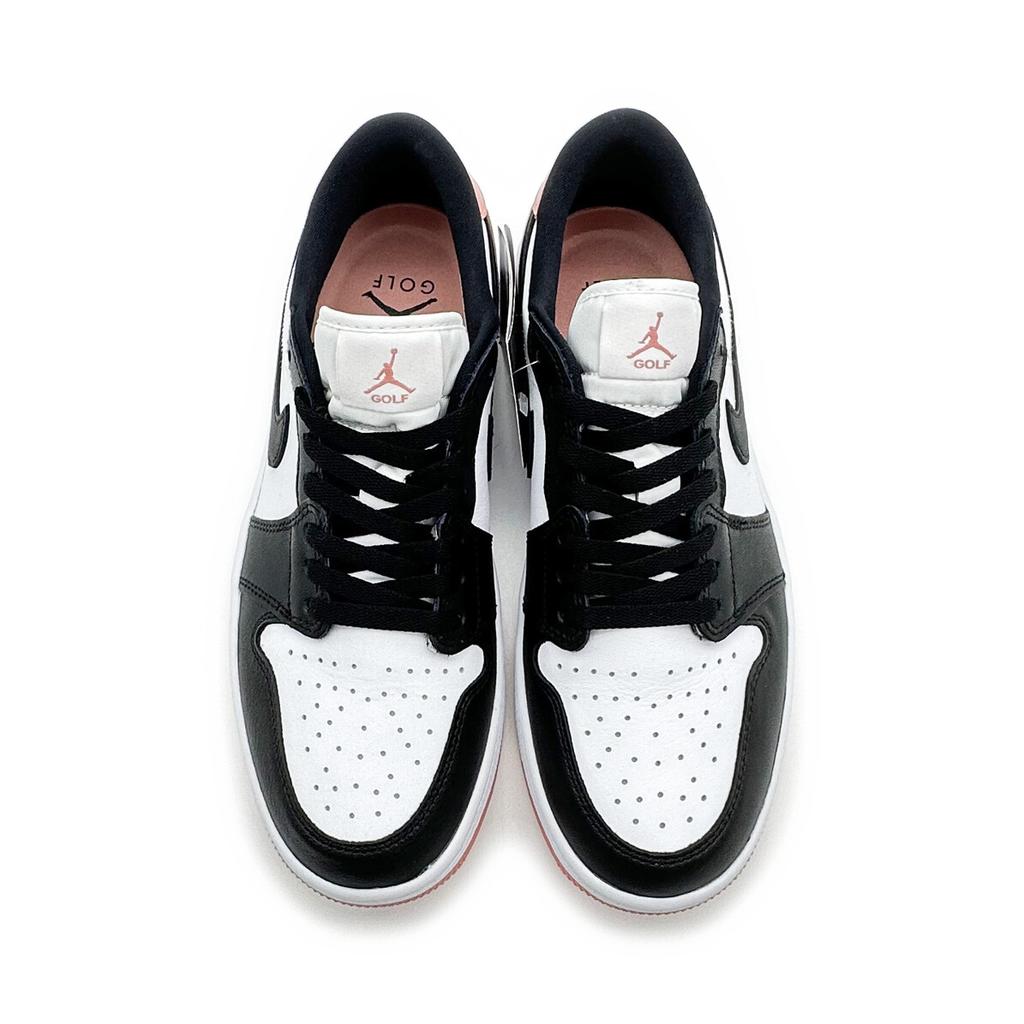DD9315-106 Nike Air Jordan 1 Low Golf Rust Pink Black White Beige Rose (Men's)