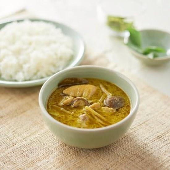 Introduced On Satapura Popular 5 Types Muji Curry Set (6th Generation Butter Chicken Keema Green Spicy Roast Hearty Vegetable Pork Mince Curry) Card