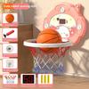 New Children's Basketball Frame Indoor Shooting Hanging Baby Basketball Stand 1-5 Year Old Baby Home Ball Toy No Punching