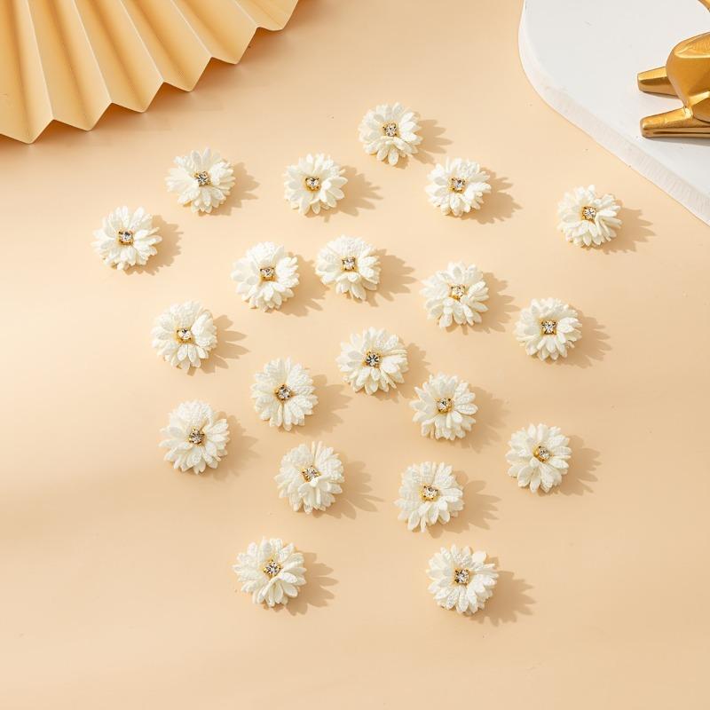 Shiny Rhinestone Daisy Decoration DIY Floral Decoration Hats Brooches Clothes Accessories