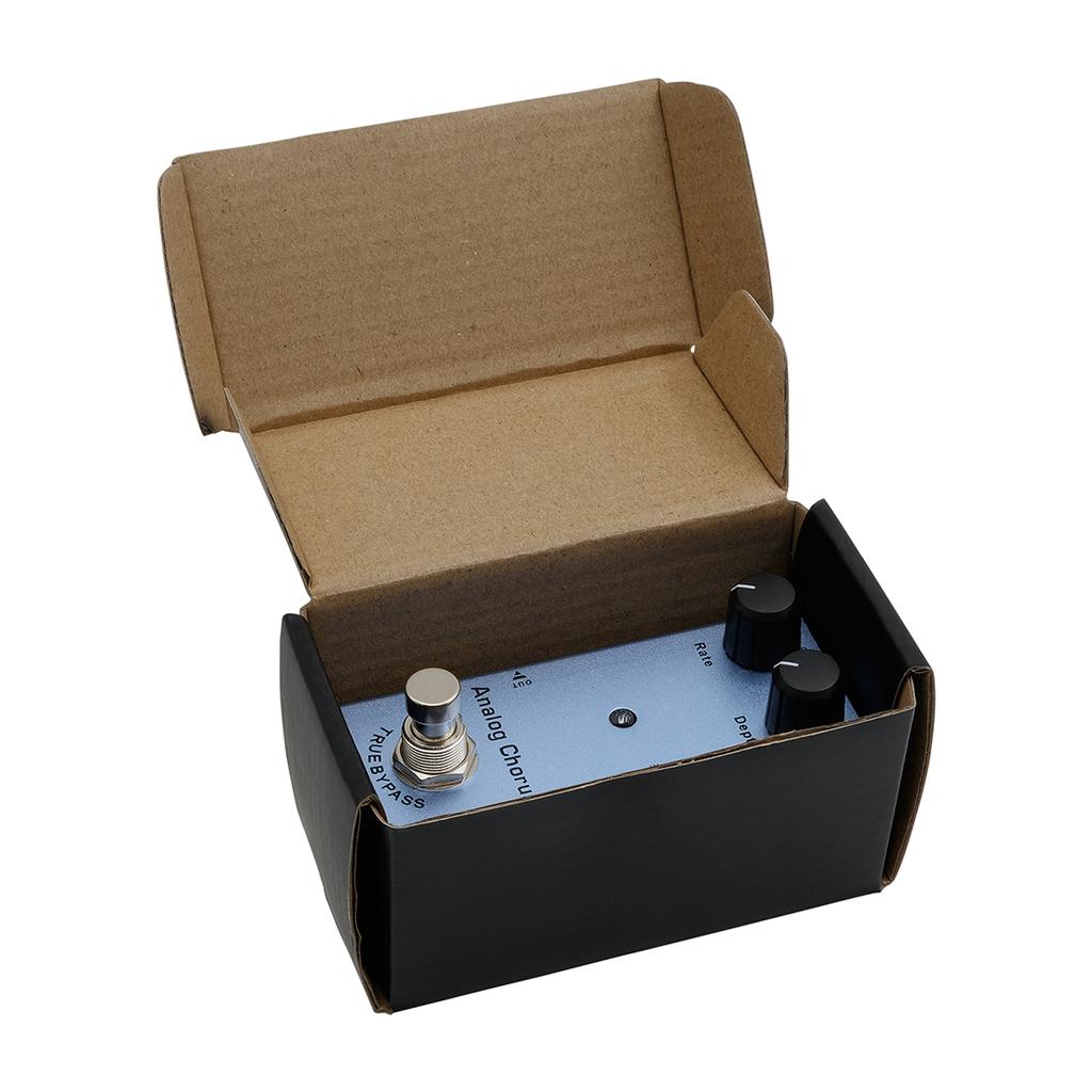 Electric Guitar Pedal Overdrive/ Distortion/Chorus/Delay/Tremolo Delay True Bypass, Durable Design for Versatile Tones Effects