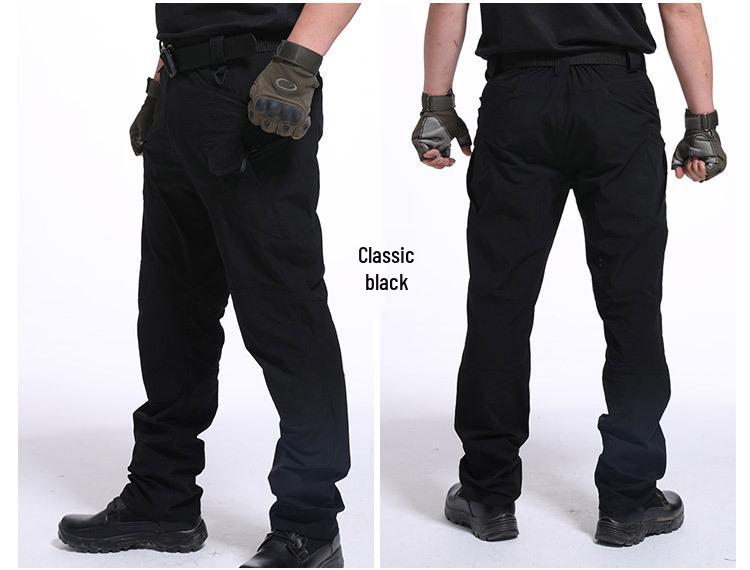 Quick-Dry Elastic Tactical Pants for Summer: Mountaineering, Training, & Work