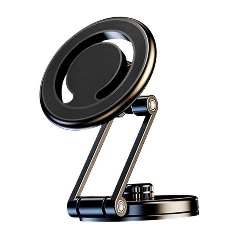 Car Dashboard Mount Cellphone Magnetic Mount Cradle Anti-Shedding Support Holder 360° Rotation- Stand for 1