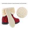 Winter Warm, Piled and Thickened Cashmere Insoles Children's Lamb Wool Insoles Imitation Wool Pads Adult Wool Full Pads