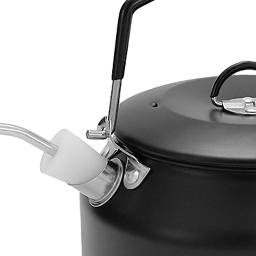 1L Kempingowy Czajnik do Wody Czajnik Przenośne Naczynia Kuchenne Czajniczek Czajnik na Ognisko Wędrówki