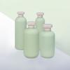 4 opakowania 200 ML/260 ML/300 ML/400 ML Zielone puste butelki do wyciskania Szczelne, wielokrotnego napełniania Szerokie usta Flip-Top Lotion Cream Shampoo Pojemniki podróżne