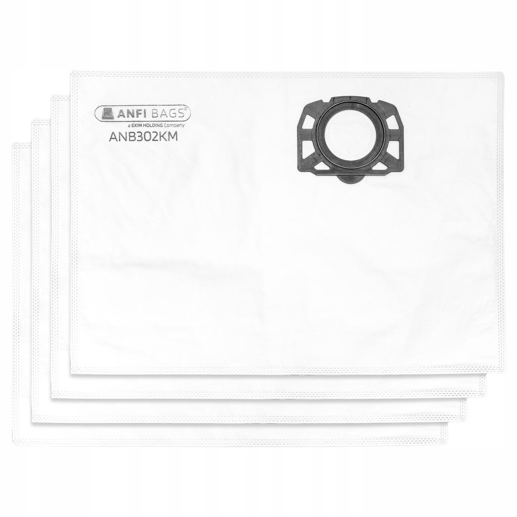 8 x Synthetic Vacuum Cleaner Bags Karcher Wd3 Wd2 Plus Se 4001
