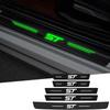 ACR1 Luminous Car Door Threshold Anti Kick Protector Stickers Anti Scratch Trunk Guard Strip For ST Car Interior Accessories