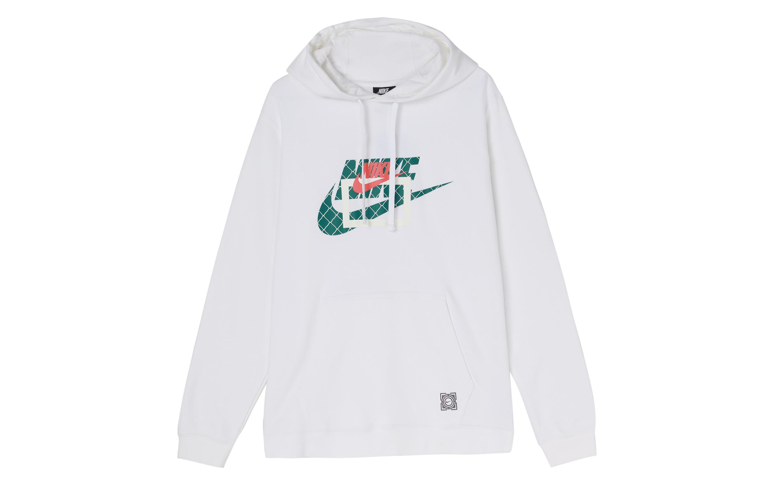 Nike Sweatshirts Unisex White Hooded Moderate Regular CK5025-100 XXL