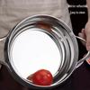 Sule 304 Stainless Steel Multi-Function Soup Pot with Lid