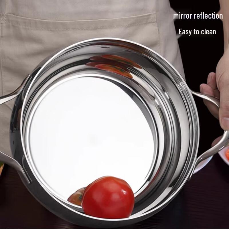 Sule 304 Stainless Steel Multi-Function Soup Pot with Lid