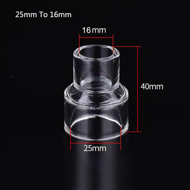 Transparent Acrylic Pipe Variable Diameter Direct Connectors Aquarium Fish Tank Joints Water Tube Garden Irrigation DIY Fittings