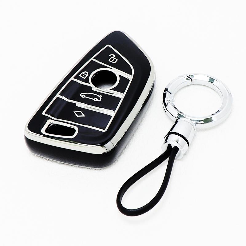 Fashion Tpu For Bmw G01 G02 G05 G11 F15 F16 G30 G20 X1 X2 X3 X4 X5 X6 X7 520 525 320I Shell Fob Keychain Car Key Cover Case