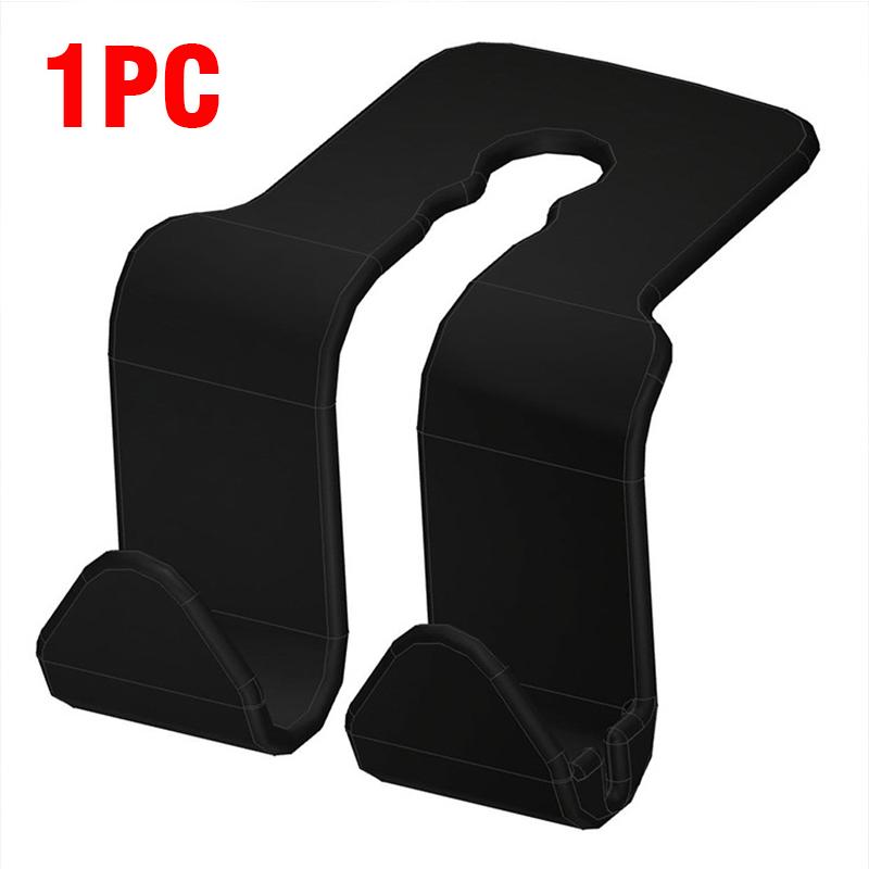 Carbon Fibre Hook Universal Car Seat Headrest Hooks Storage Hanger  Car Back Seat Organizer Holder Auto Interior Accessorie
