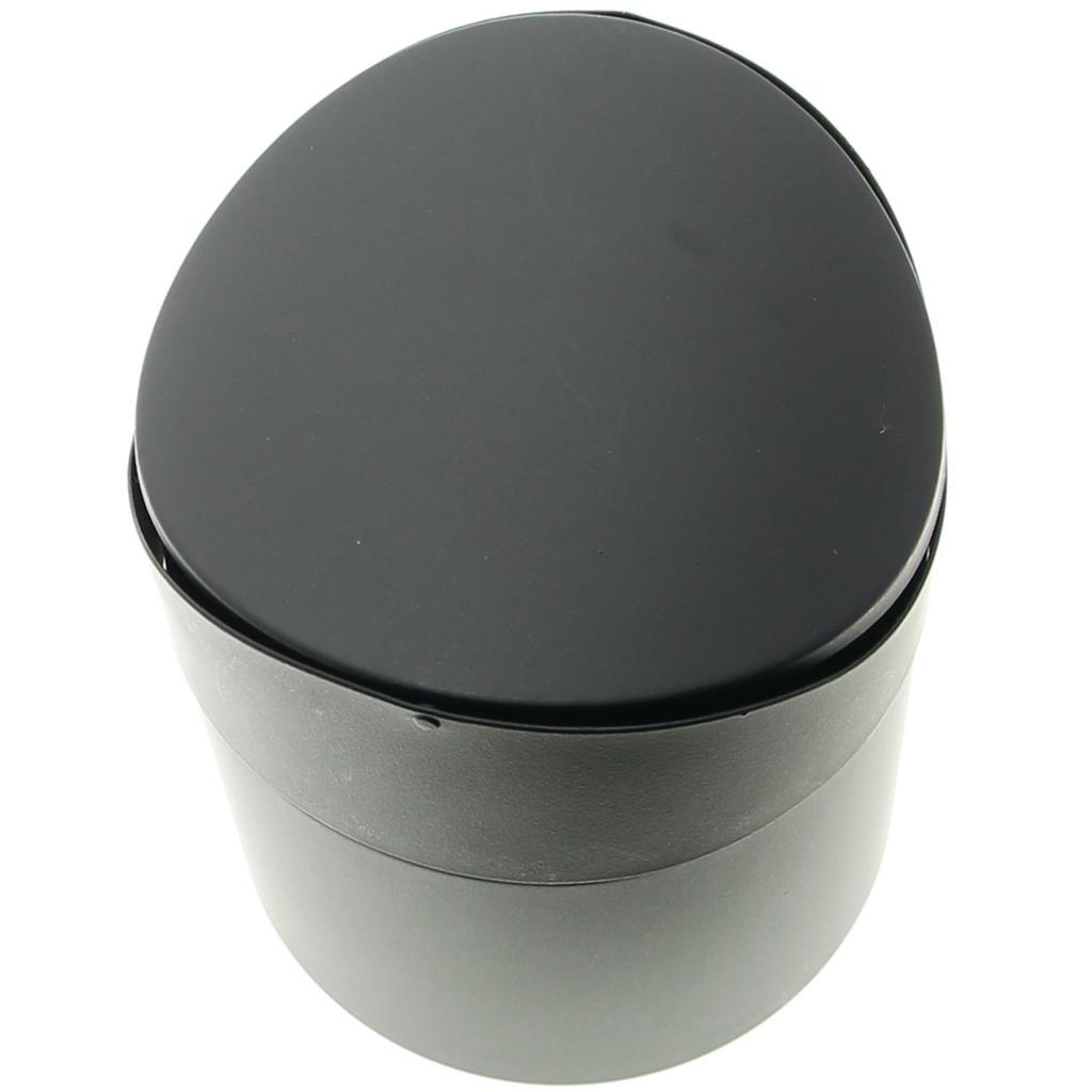Bathroom Basket Mini Garbage Bin Black Table Restaurant Garbage Bin