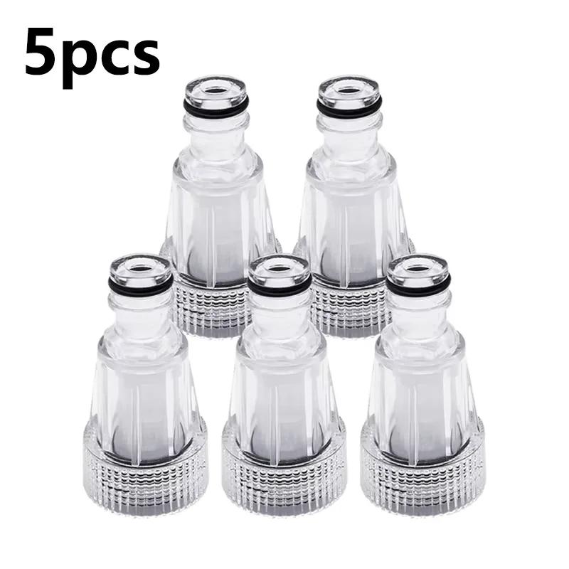 5pcs High Pressure Washer Water Filter Inlet Connector Replacement Tool Water Pump Inlet Hose Garden Hose for Garden Adapter