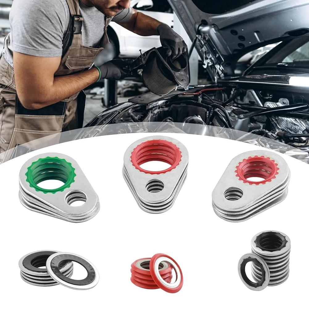 Reliable Gasket Performance Kit AC O Ring Kit Auto AC Spacers As Shown In The Picture AC O Ring Kit For AC System Leaks