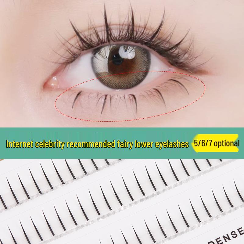 

Fairy Lower Eyelash Extensions - False Fairy Hair Eyelashes B Curl 7MM