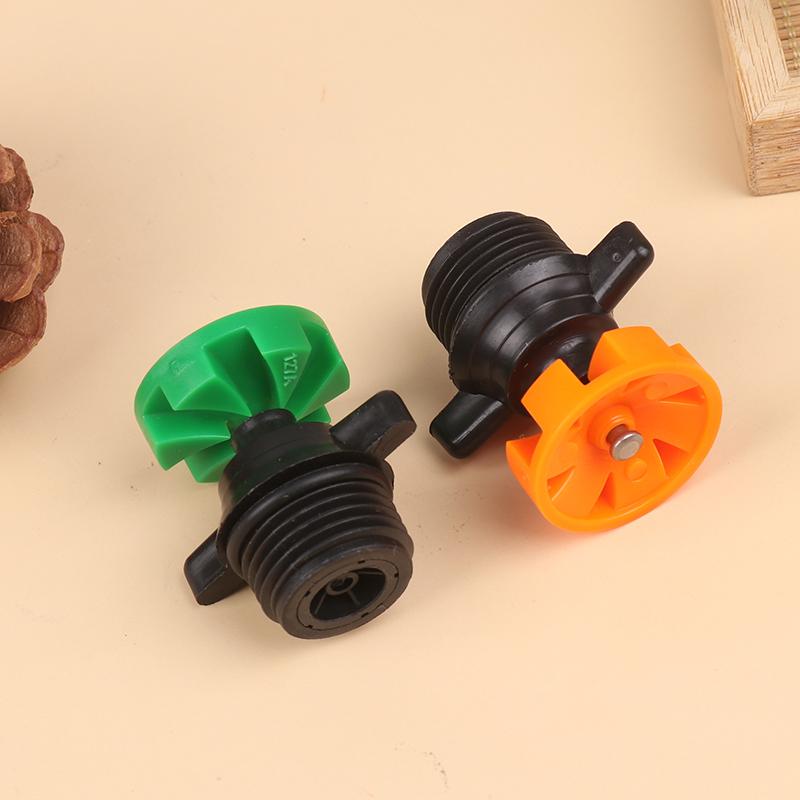 360 Degree Rotating Irrigation Nozzle Turning Sprinkler Garden Lawn Irrigation 1/2 Inch Male Thread Automatic Rotating Nozzle