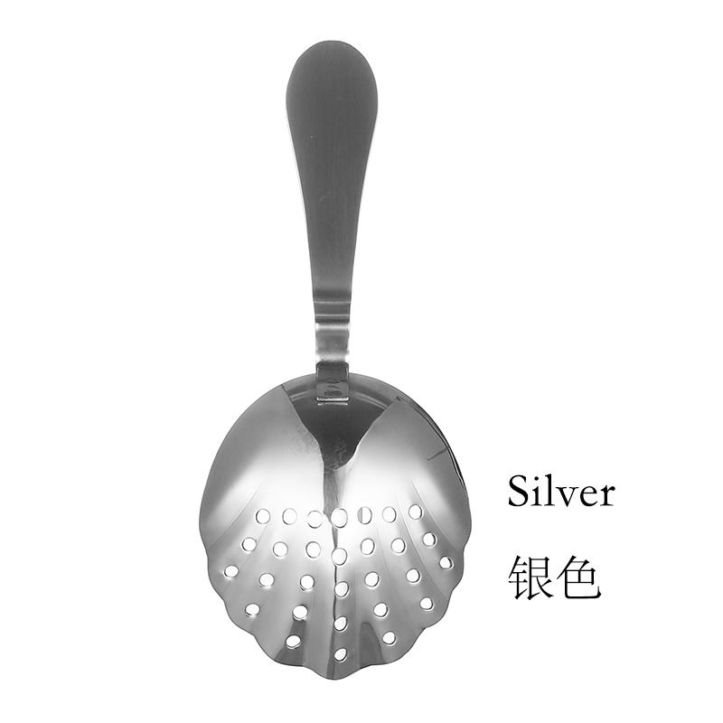 Винтажный джулеп коктейльный стрейнер в форме ракушки коктейльный барный миксер инструменты