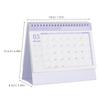 Minimalist Small Desk Calendar 2026 Compact Foldable Flip Stand Desktop Planner Monthly Schedule Calendar Yearly Planner