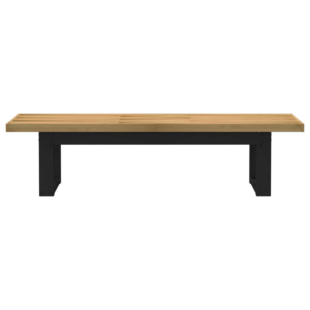 Dining Bench NOAIN 160 X 41 X 45 Cm Solid Pine Wood Natural
