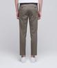 MUSINSA STANDARD Skinny Hidden Elastic Waist Crop Slacks [Dusty Beige]