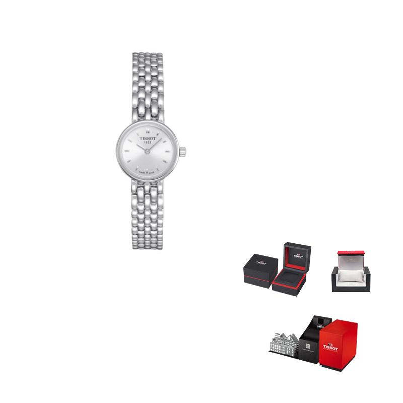

TISSOT Le Ai Collection Quartz Movement Women s Watch 19.5mm White Dial Stainless Steel Case T058.009.11.031.00 Silver Dial