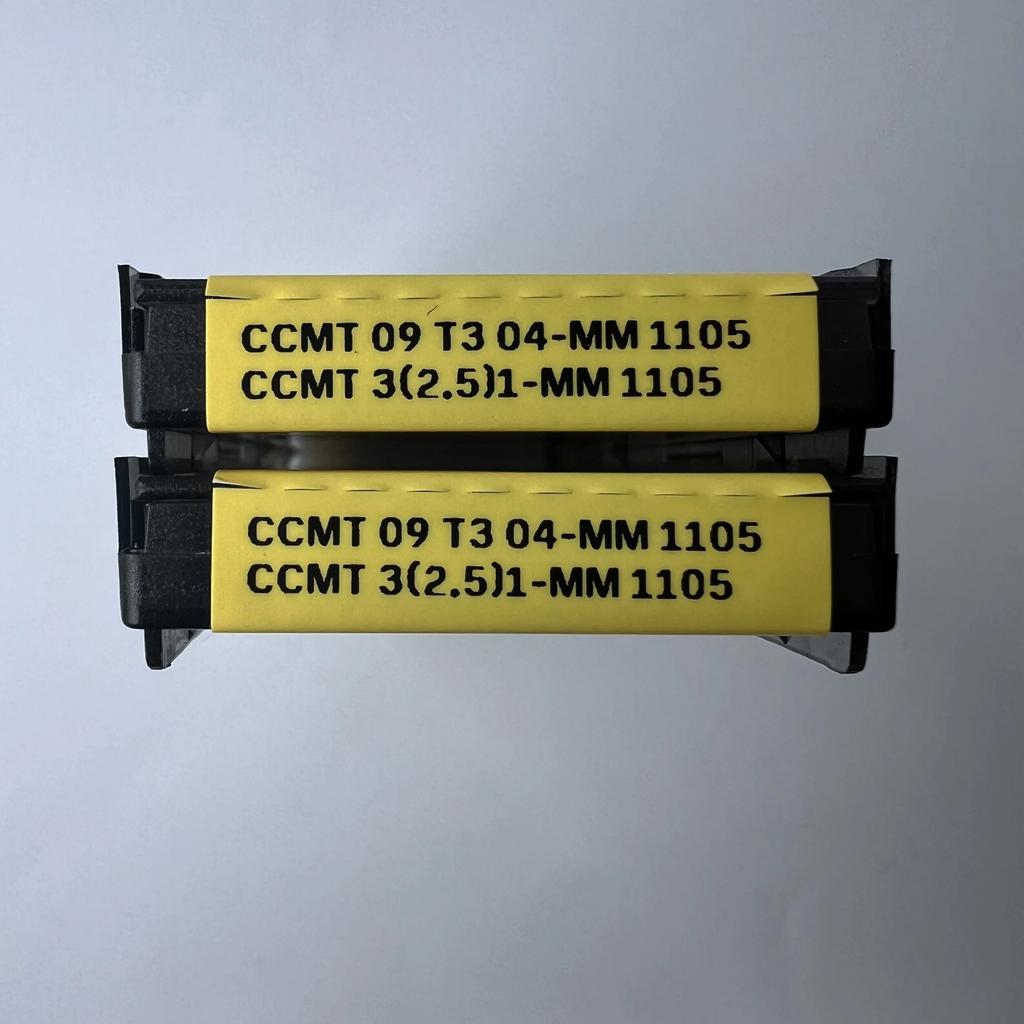 SANDVIK / CCMT09T304-MM 1105 / Industrial indexable Carbide Inserts 10 Pcs
