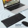 Simple Design Thin 2.4g Wireless Keyboard and Mouse Combo for All-one-one Computer