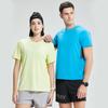 Quick-Dry Men's Short-Sleeve Summer Sports T-Shirt - Breathable, Lightweight, Crew Neck for Outdoor Casual Running