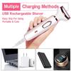 Women's Four-in-One USB Rechargeable Electric Shaver for Legs, Armpits, and Pubic Hair