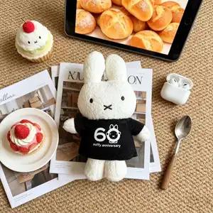 Kawaii Miffy Plush Toy Cute Cartoon Lucky Rabbit Doll Miffy Rabbit Charmpendant Cute Girl Heart Doll Bag Charmpendant