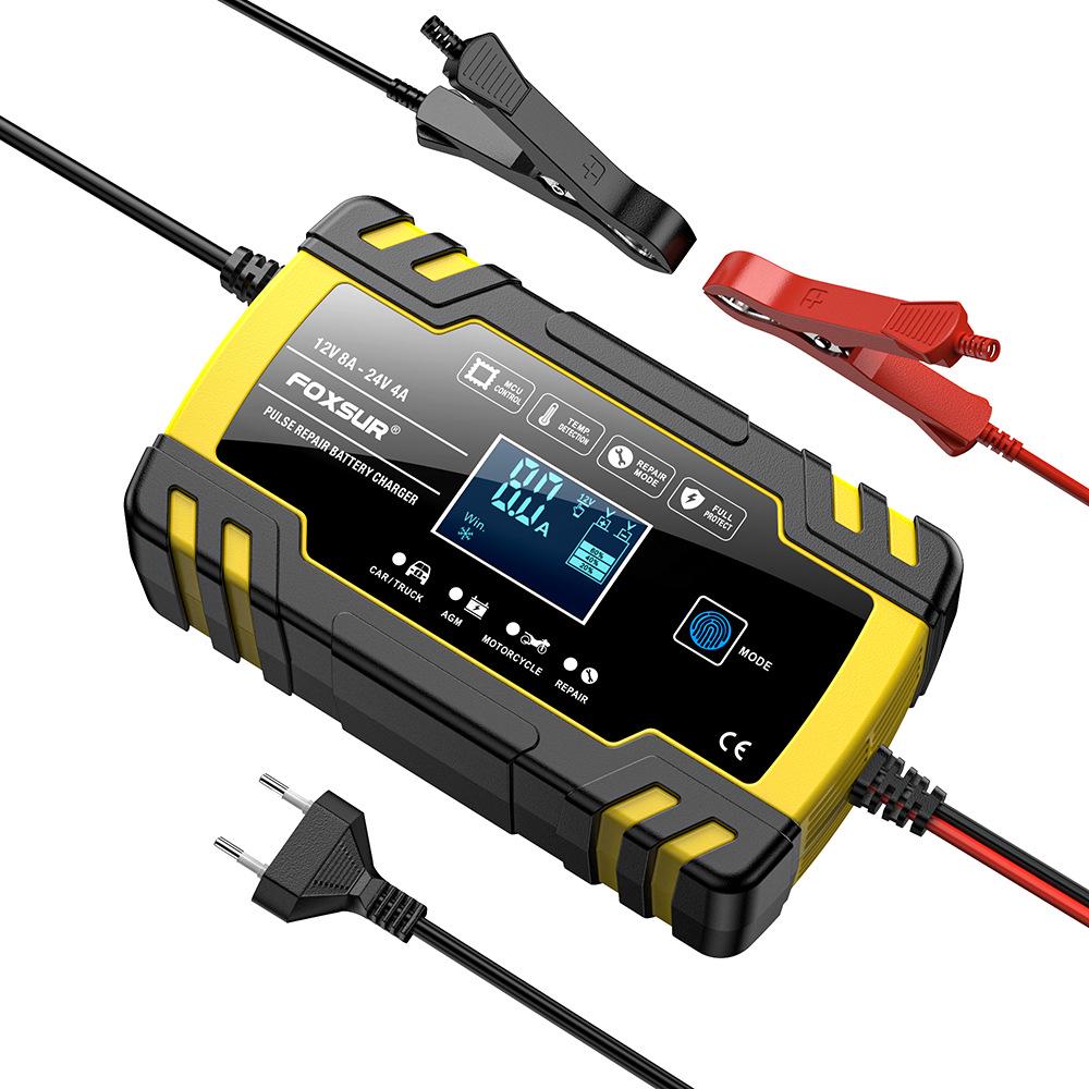 Smart Multi-Stage Automatic Battery Charger & Repair Device